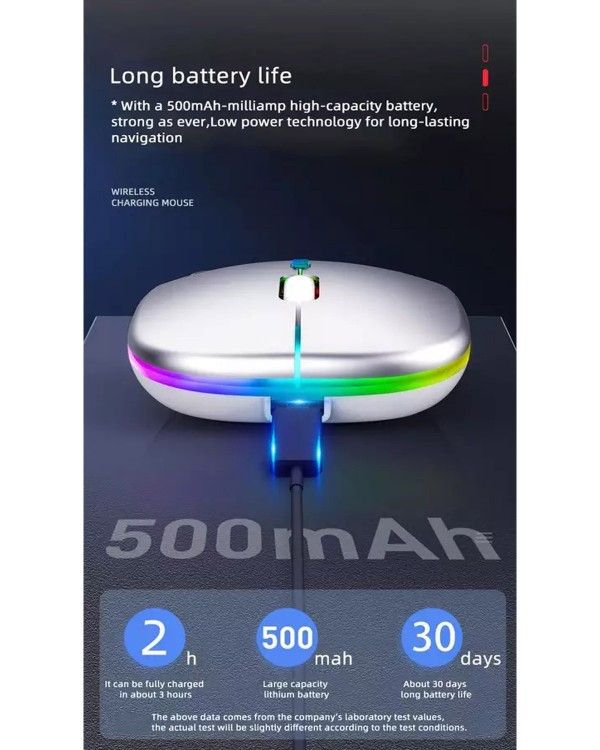 Wireless RGB LED Kablosuz Mouse MK-109