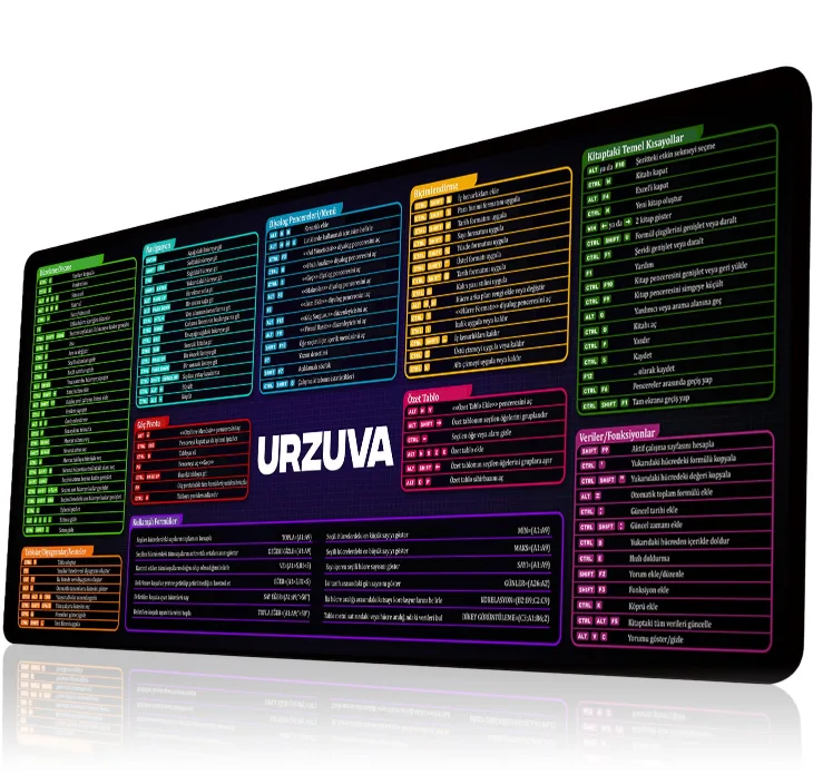 b56d85e8-d534-47f9-b81d-9164269e3248 Urzuva Excel Mousepad - Urzuva Mouse Pad 80x30 cm