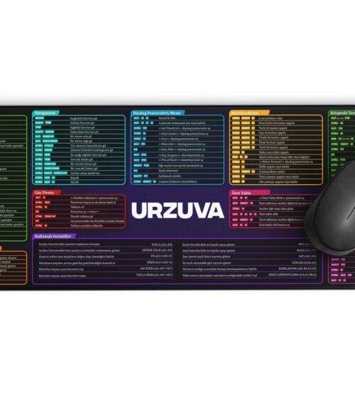 Urzuva Excel Mousepad - Urzuva Mouse Pad 80x30 cm