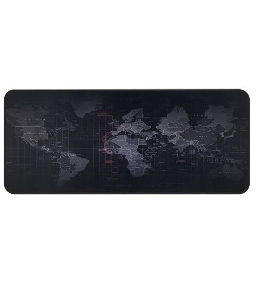 Dünya Haritalı Mouse Pad 80x30 cm