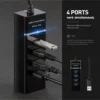 Usb 3.0 Çoğaltıcı Usb Çoklayıcı 1.8 metre kablo uzunluğu 100 adet