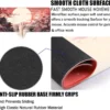 Gaming oyuncu Mouse pad Kaydırmaz Kauçuk Dikişli Kenar 80x30 cm Mousepad