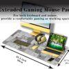 Gaming oyuncu Mouse pad Kaydırmaz Kauçuk Dikişli Kenar 80x30 cm Mousepad