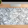 Gaming oyuncu Mouse pad Kaydırmaz Kauçuk Dikişli Kenar 80x30 cm Mousepad