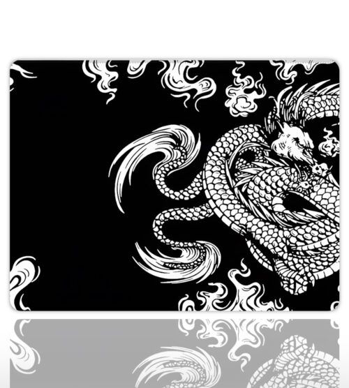 Yin Dragon Gaming Oyuncu XL Mouse Pad Kaydırmaz Dikişli Mousepad 40x30 Mm