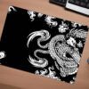 Yin Dragon Gaming Oyuncu XL Mouse Pad Kaydırmaz Dikişli Mousepad 40x30 Mm