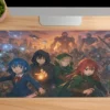 Gaming oyuncu Mouse pad Kaydırmaz Kauçuk Dikişli Kenar 80x30 cm Mousepad