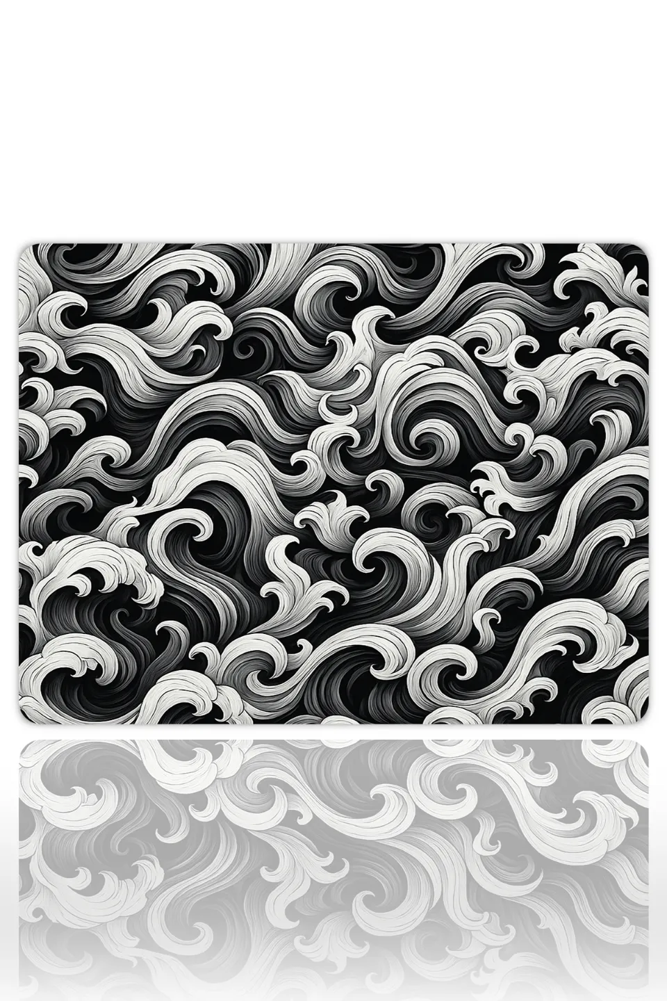 Midnight Currents Gaming Oyuncu XL Mouse Pad Kaydırmaz Dikişli Mousepad 40x30 3 Mm