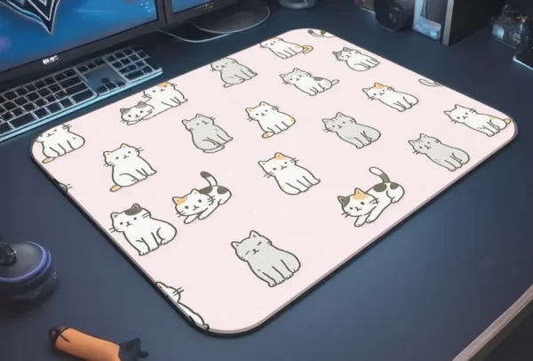 Gaming Oyuncu XL Mouse Pad Kaydırmaz Dikişli Mousepad 480x400x4 Mm Dikişli Premium Model