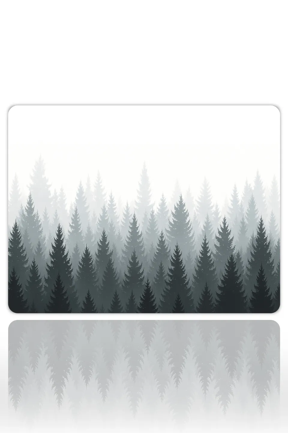 KK-29KARE2 Misty Forest Gaming Oyuncu XL Mouse Pad Kaydırmaz Dikişli Mousepad 40x30 3Mm