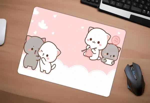 Gaming Oyuncu XL Mouse Pad Kaydırmaz Dikişli Mousepad 480x400x4 Mm Dikişli Premium Model