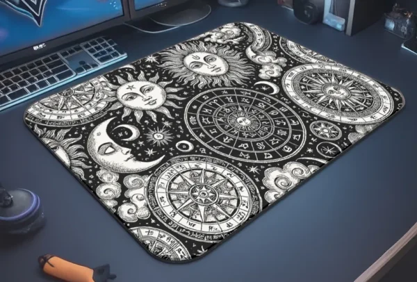 Gaming Oyuncu XL Mouse Pad Kaydırmaz Dikişli Mousepad 480x400x4 Mm Dikişli Premium Model