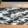 Gaming oyuncu Mouse pad Kaydırmaz Kauçuk Dikişli Kenar 80x30 cm Mousepad