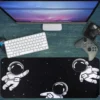 Gaming oyuncu Mouse pad Kaydırmaz Kauçuk Dikişli Kenar 80x30 cm Mousepad