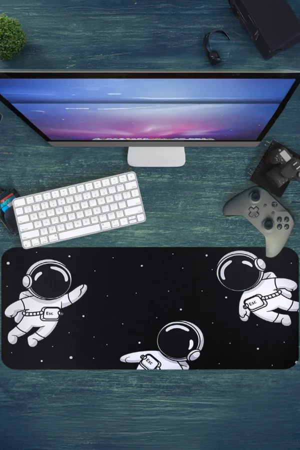 Gaming oyuncu Mouse pad Kaydırmaz Kauçuk Dikişli Kenar 80x30 cm Mousepad