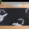 Gaming oyuncu Mouse pad Kaydırmaz Kauçuk Dikişli Kenar 80x30 cm Mousepad