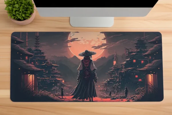 Gaming oyuncu Mouse pad Kaydırmaz Kauçuk Dikişli Kenar 80x30 cm Mousepad