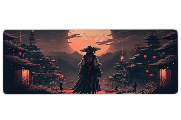 Gaming oyuncu Mouse pad Kaydırmaz Kauçuk Dikişli Kenar 80x30 cm Mousepad