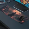Gaming oyuncu Mouse pad Kaydırmaz Kauçuk Dikişli Kenar 80x30 cm Mousepad