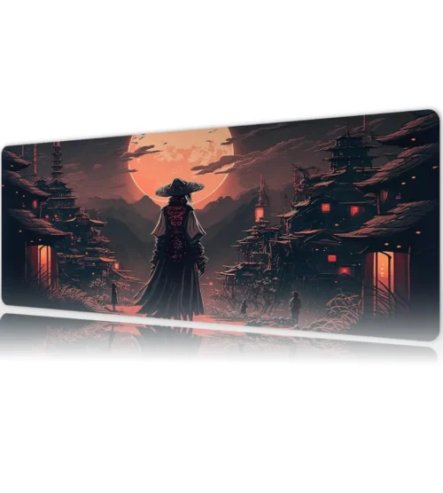 Gaming oyuncu Mouse pad Kaydırmaz Kauçuk Dikişli Kenar 80x30 cm Mousepad