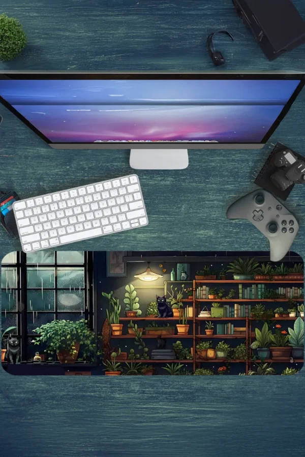 Gaming oyuncu Mouse pad Kaydırmaz Kauçuk Dikişli Kenar 80x30 cm Mousepad