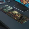 Gaming oyuncu Mouse pad Kaydırmaz Kauçuk Dikişli Kenar 80x30 cm Mousepad