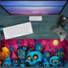Gaming oyuncu Mouse pad Kaydırmaz Kauçuk Dikişli Kenar 80x30 cm Mousepad
