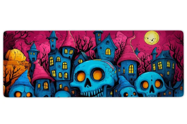 Gaming oyuncu Mouse pad Kaydırmaz Kauçuk Dikişli Kenar 80x30 cm Mousepad