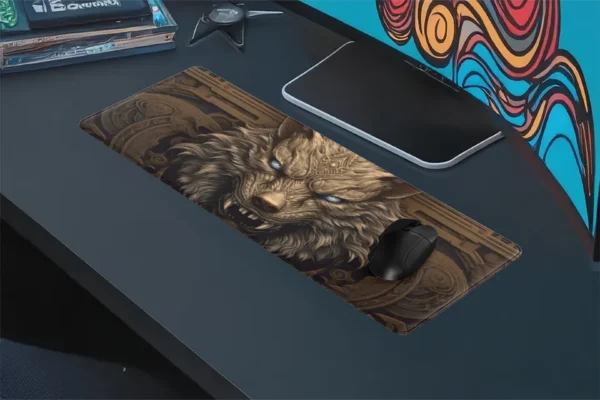 Gaming oyuncu Mouse pad Kaydırmaz Kauçuk Dikişli Kenar 80x30 cm Mousepad