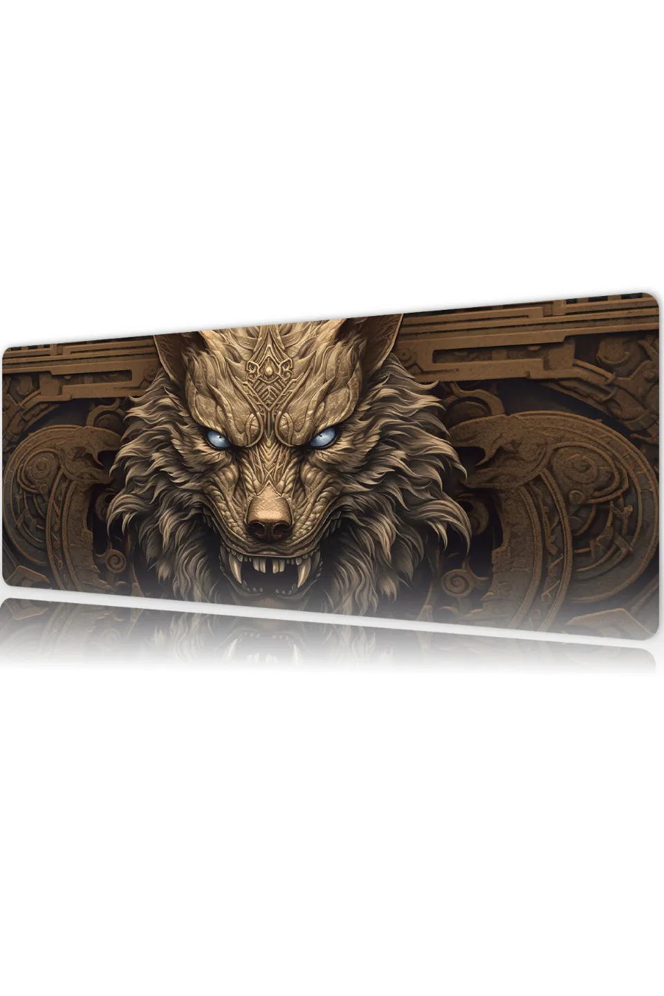 Fenrir’s Wrath Gaming oyuncu Mouse pad Kaydırmaz Kauçuk Dikişli Kenar 80x30 cm Mousepad