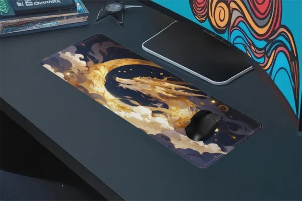 Gaming oyuncu Mouse pad Kaydırmaz Kauçuk Dikişli Kenar 80x30 cm Mousepad