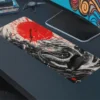 Gaming oyuncu Mouse pad Kaydırmaz Kauçuk Dikişli Kenar 80x30 cm Mousepad