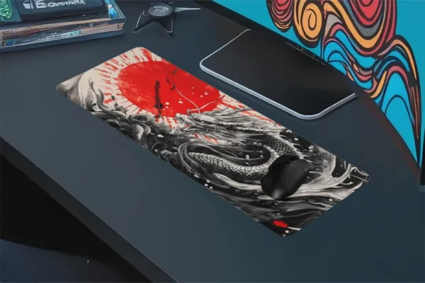 Gaming oyuncu Mouse pad Kaydırmaz Kauçuk Dikişli Kenar 80x30 cm Mousepad