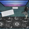 Gaming oyuncu Mouse pad Kaydırmaz Kauçuk Dikişli Kenar 80x30 cm Mousepad