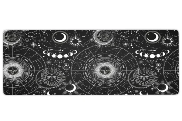 Gaming oyuncu Mouse pad Kaydırmaz Kauçuk Dikişli Kenar 80x30 cm Mousepad