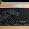 Gaming oyuncu Mouse pad Kaydırmaz Kauçuk Dikişli Kenar 80x30 cm Mousepad