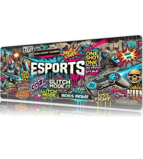 Gaming oyuncu Mouse pad Kaydırmaz Kauçuk Dikişli Kenar 80x30 cm Mousepad