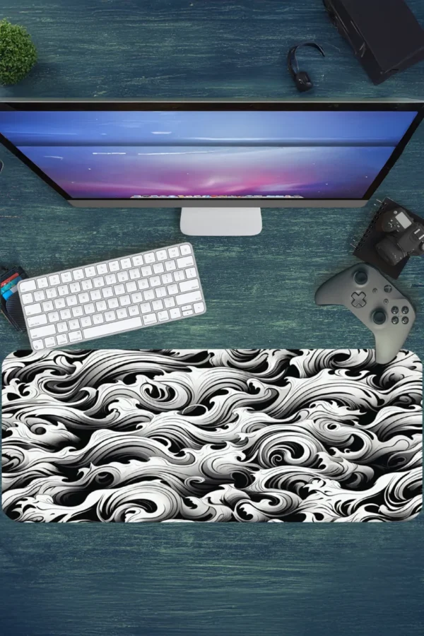 Gaming oyuncu Mouse pad Kaydırmaz Kauçuk Dikişli Kenar 80x30 cm Mousepad