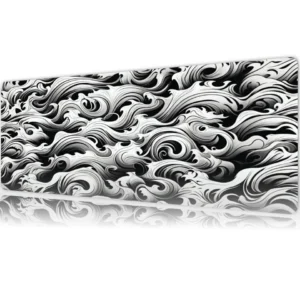 Gaming oyuncu Mouse pad Kaydırmaz Kauçuk Dikişli Kenar 80x30 cm Mousepad