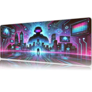 Gaming oyuncu Mouse pad Kaydırmaz Kauçuk Dikişli Kenar 80x30 cm Mousepad