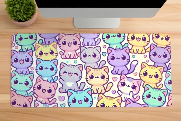 Gaming oyuncu Mouse pad Kaydırmaz Kauçuk Dikişli Kenar 80x30 cm Mousepad