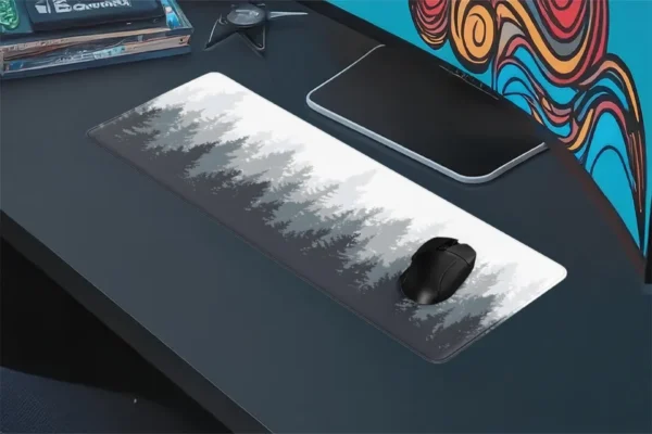 Gaming oyuncu Mouse pad Kaydırmaz Kauçuk Dikişli Kenar 80x30 cm Mousepad