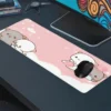 Gaming oyuncu Mouse pad Kaydırmaz Kauçuk Dikişli Kenar 80x30 cm Mousepad