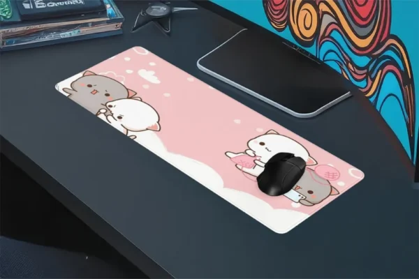 Gaming oyuncu Mouse pad Kaydırmaz Kauçuk Dikişli Kenar 80x30 cm Mousepad