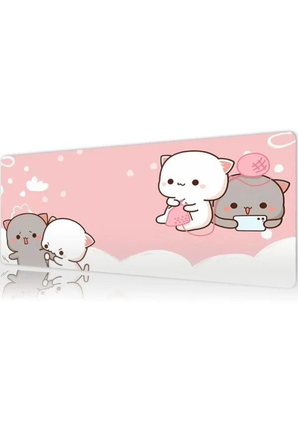 Gaming oyuncu Mouse pad Kaydırmaz Kauçuk Dikişli Kenar 80x30 cm Mousepad