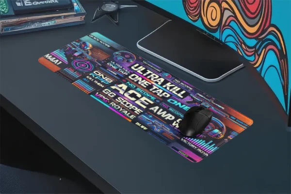 Gaming oyuncu Mouse pad Kaydırmaz Kauçuk Dikişli Kenar 80x30 cm Mousepad