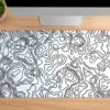 Topographic Vision Gaming oyuncu Mousepad Kaydırmaz Kauçuk Dikişli Kenar 90×40 cm Mousepad