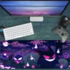 Gengar Gaming oyuncu Mouse pad Kaydırmaz Kauçuk Dikişli Kenar 90×40 cm Mousepad