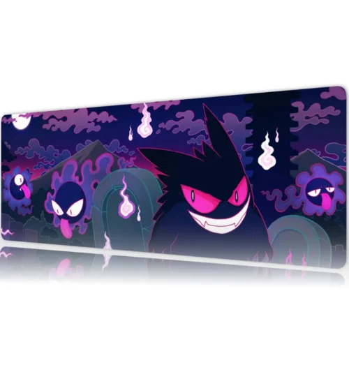Gengar Gaming oyuncu Mouse pad Kaydırmaz Kauçuk Dikişli Kenar 90×40 cm Mousepad