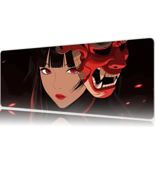 Akahana Gaming oyuncu Mousepad Kaydırmaz Kauçuk Dikişli Kenar 90×40 cm Mousepad